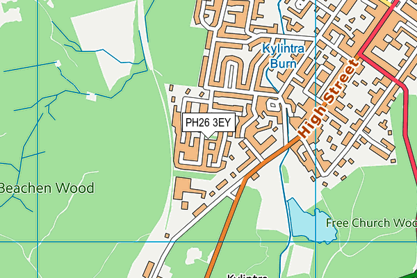 Map of CROSSFIT CAIRNGORM LTD at district scale