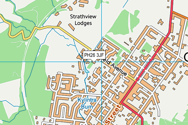 Map of SKIMO SCOTLAND LTD at district scale