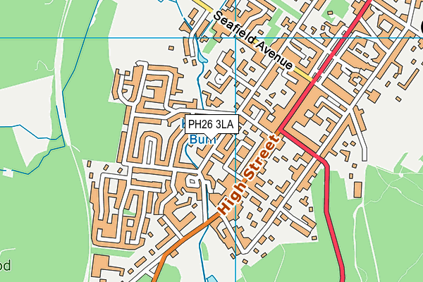 Map of SPEYSIDE BOOKKEEPING LIMITED at district scale