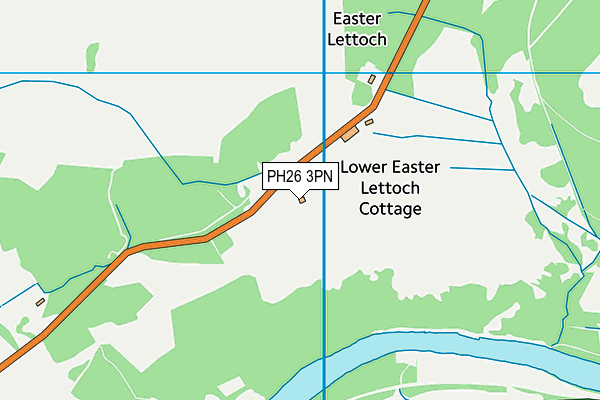 PH26 3PN map - OS VectorMap District (Ordnance Survey)