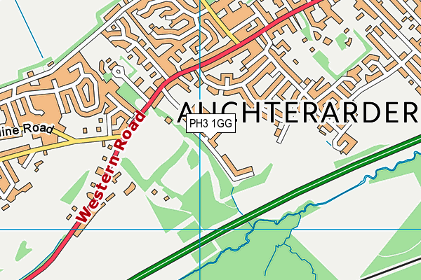 PH3 1GG map - OS VectorMap District (Ordnance Survey)