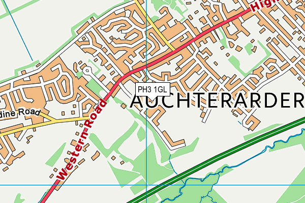 PH3 1GL map - OS VectorMap District (Ordnance Survey)