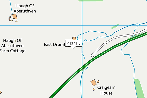 PH3 1HL map - OS VectorMap District (Ordnance Survey)