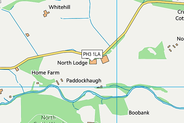 PH3 1LA map - OS VectorMap District (Ordnance Survey)