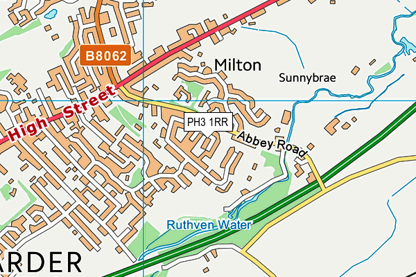 PH3 1RR map - OS VectorMap District (Ordnance Survey)