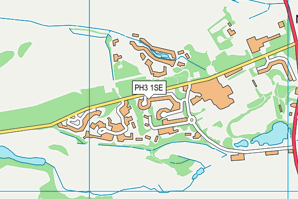 PH3 1SE map - OS VectorMap District (Ordnance Survey)