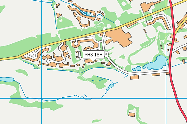 PH3 1SH map - OS VectorMap District (Ordnance Survey)