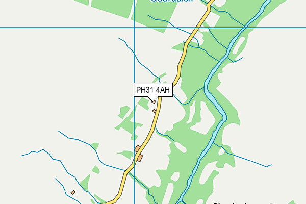 PH31 4AH map - OS VectorMap District (Ordnance Survey)