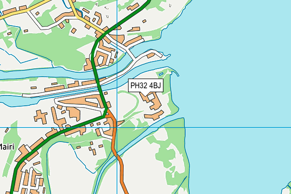 PH32 4BJ map - OS VectorMap District (Ordnance Survey)