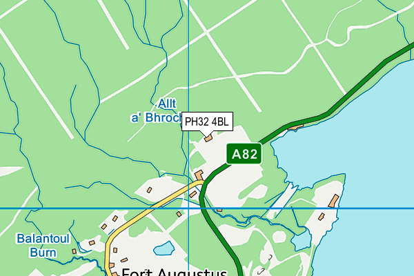 PH32 4BL map - OS VectorMap District (Ordnance Survey)