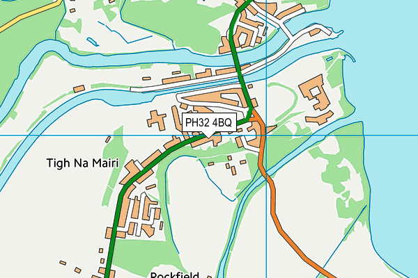 PH32 4BQ map - OS VectorMap District (Ordnance Survey)