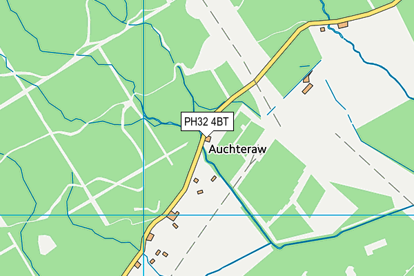 PH32 4BT map - OS VectorMap District (Ordnance Survey)