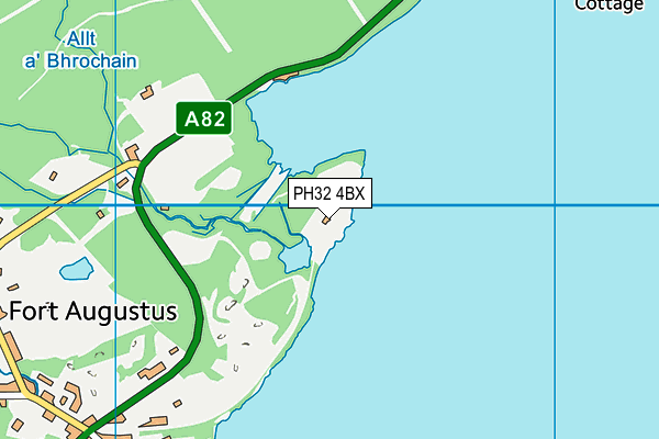 PH32 4BX map - OS VectorMap District (Ordnance Survey)