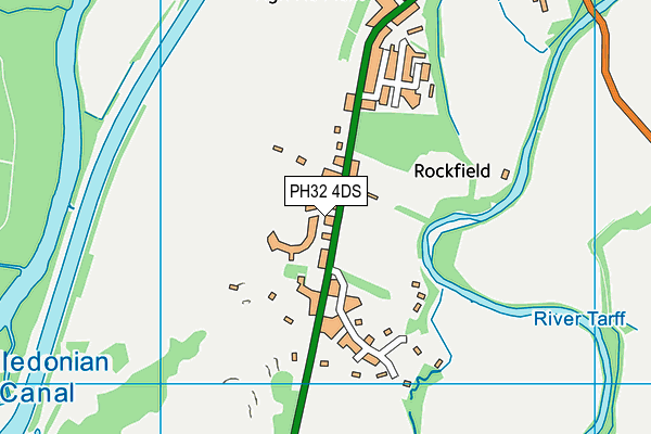 PH32 4DS map - OS VectorMap District (Ordnance Survey)