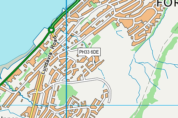 PH33 6DE map - OS VectorMap District (Ordnance Survey)