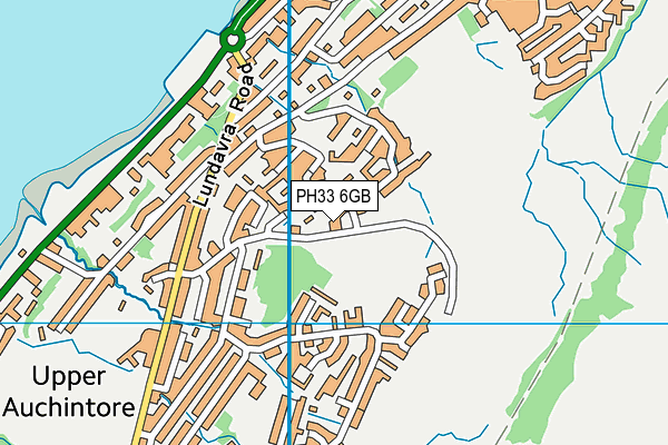 PH33 6GB map - OS VectorMap District (Ordnance Survey)