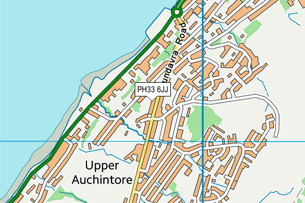 PH33 6JJ map - OS VectorMap District (Ordnance Survey)
