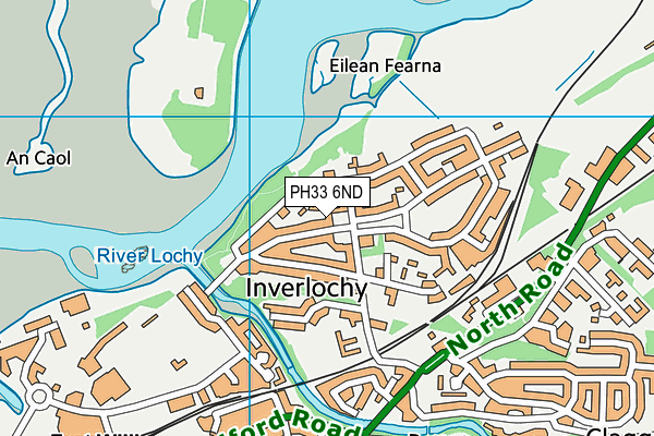 PH33 6ND map - OS VectorMap District (Ordnance Survey)