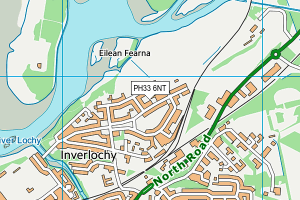 PH33 6NT map - OS VectorMap District (Ordnance Survey)