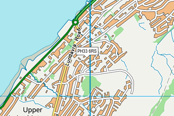 PH33 6RS map - OS VectorMap District (Ordnance Survey)