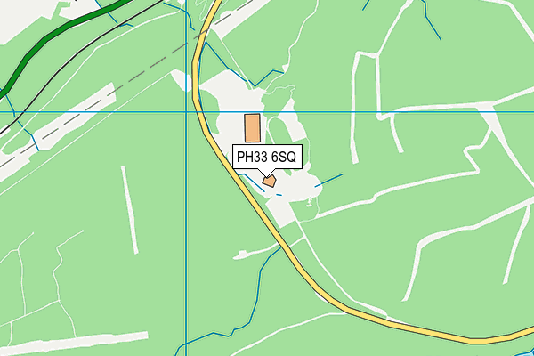PH33 6SQ map - OS VectorMap District (Ordnance Survey)