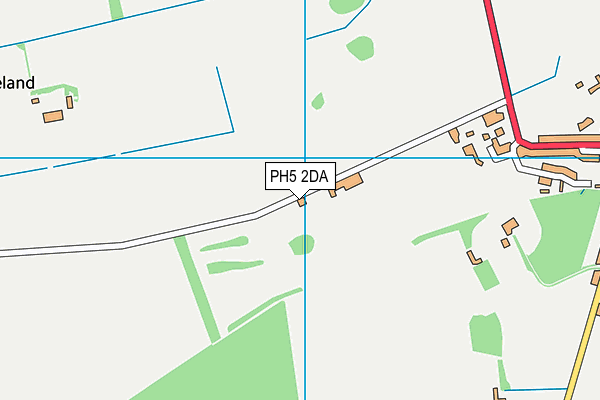 PH5 2DA map - OS VectorMap District (Ordnance Survey)