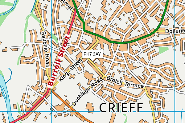 Map of KTG CRIEFF LTD at district scale
