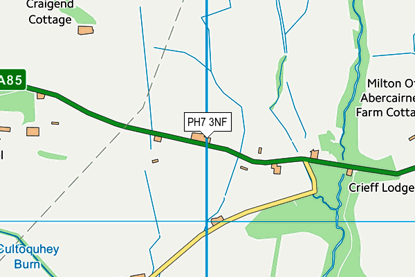 PH7 3NF map - OS VectorMap District (Ordnance Survey)