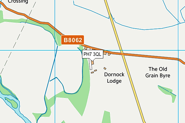 PH7 3QL map - OS VectorMap District (Ordnance Survey)