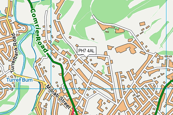 PH7 4AL map - OS VectorMap District (Ordnance Survey)