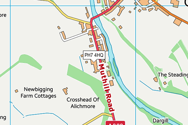Map of STRATHEARN HYGIENE SERVICES LTD at district scale