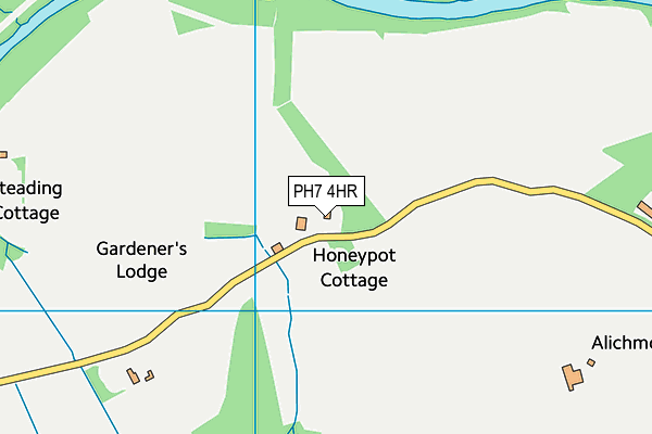 PH7 4HR map - OS VectorMap District (Ordnance Survey)