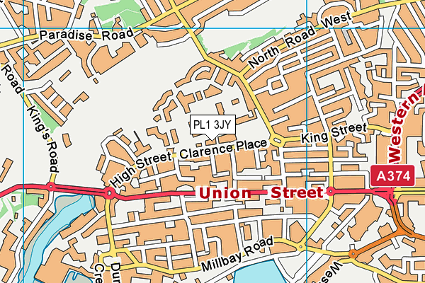Map of ASHTON (PLY) LTD at district scale