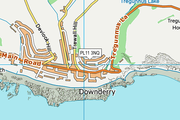 PL11 3NQ map - OS VectorMap District (Ordnance Survey)