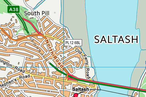 Map of PILCHARD CONSTRUCTION LTD at district scale