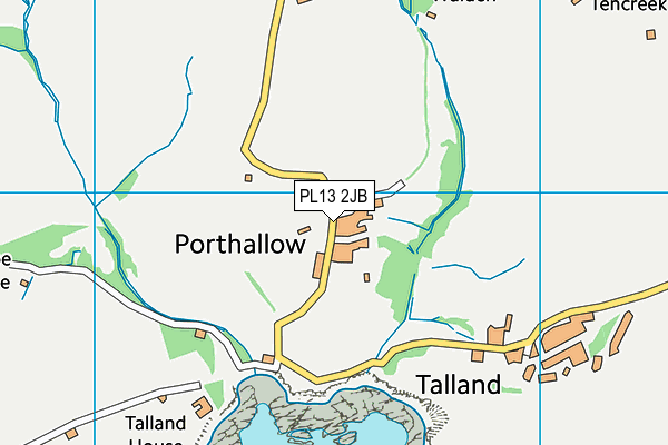 PL13 2JB map - OS VectorMap District (Ordnance Survey)