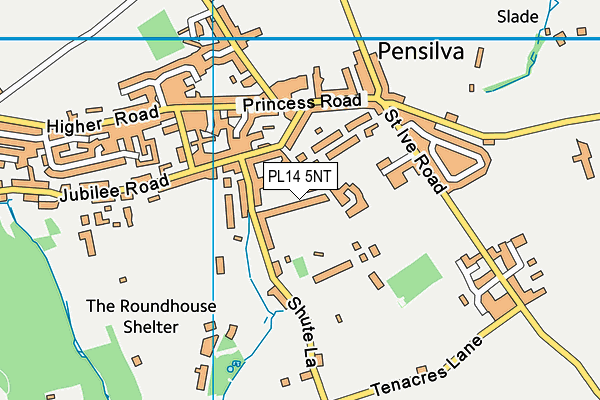PL14 5NT map - OS VectorMap District (Ordnance Survey)