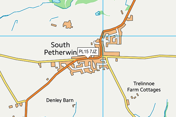 PL15 7JZ map - OS VectorMap District (Ordnance Survey)