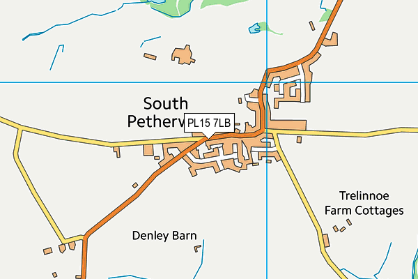 PL15 7LB map - OS VectorMap District (Ordnance Survey)