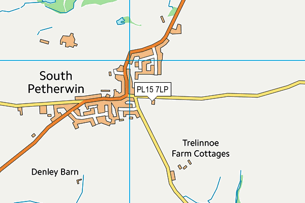 PL15 7LP map - OS VectorMap District (Ordnance Survey)