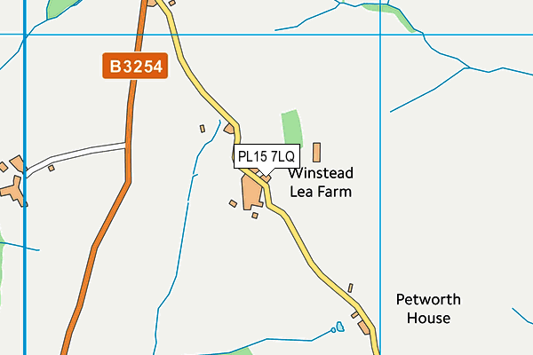 PL15 7LQ map - OS VectorMap District (Ordnance Survey)