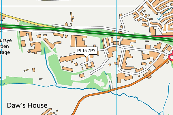 Map of BUDE ACCOMMODATION LTD at district scale