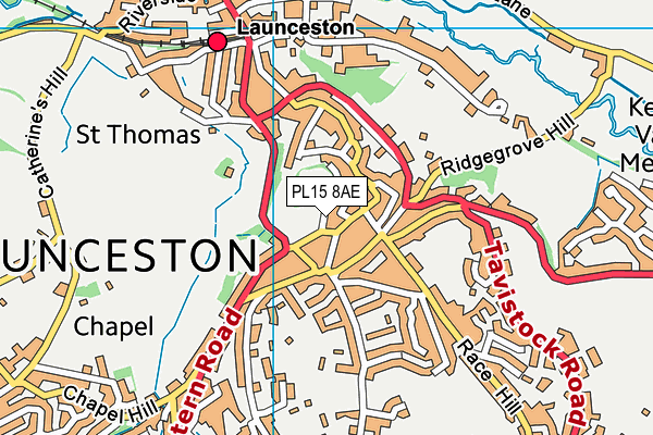 Map of LAUNCESTON’S LOCAL LTD at district scale