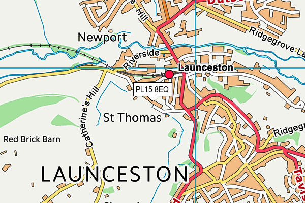 PL15 8EQ map - OS VectorMap District (Ordnance Survey)