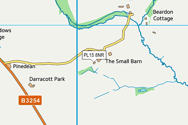 PL15 8NR map - OS VectorMap District (Ordnance Survey)