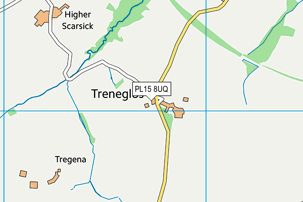 PL15 8UQ map - OS VectorMap District (Ordnance Survey)