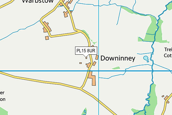 PL15 8UR map - OS VectorMap District (Ordnance Survey)