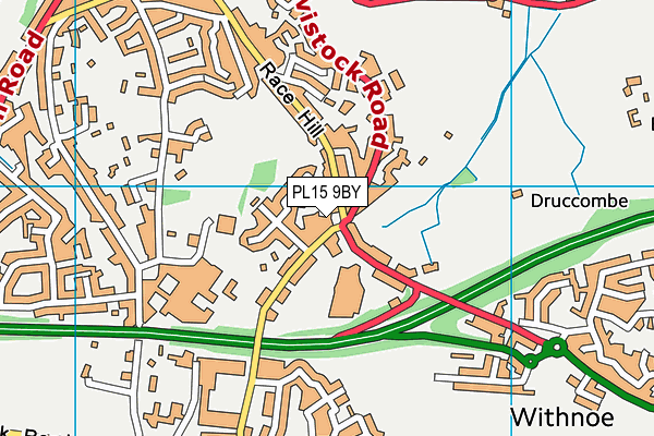 PL15 9BY map - OS VectorMap District (Ordnance Survey)