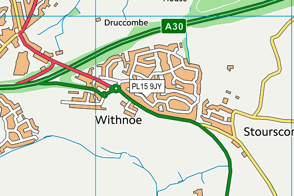 PL15 9JY map - OS VectorMap District (Ordnance Survey)