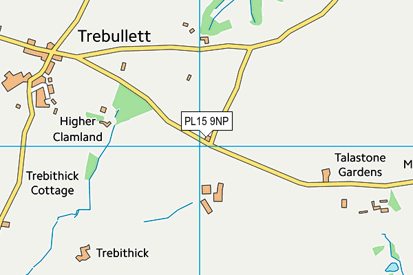 PL15 9NP map - OS VectorMap District (Ordnance Survey)